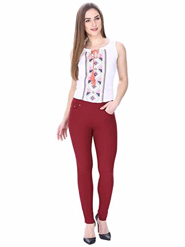 hightide&reg; best quality maroon jeggings for women