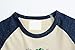 Fiream Boys' Cotton Crewneck Long Sleeve Cartoon T-shirt(1106,4T)