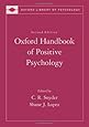 The Oxford Handbook of Positive Psychology (Oxford Library of Psychology)