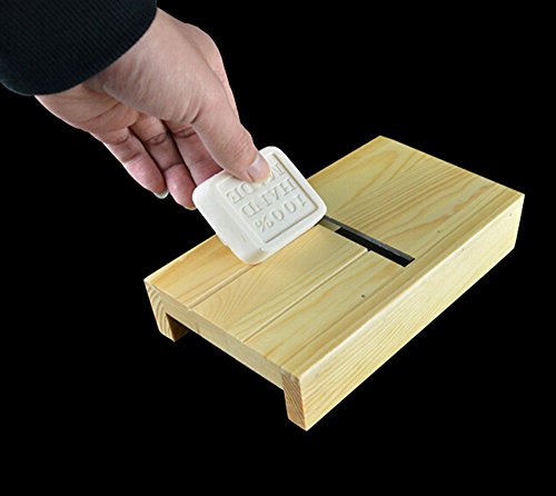 Dealglad® Wooden DIY Soap Mold Handmade Loaf Cutter Beveler Planer Soap Making Tool
