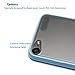 Vproof iPod 5/iPod 6 Case Premium Anti-Scratch Clear Shock Absorbent TPU Hybrid Bumper Protection Case For Apple iPod Touch 5/6 (Blue)