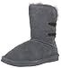 BEARPAW Women's Abigail Winter Boot, Charcoal, 7 M US