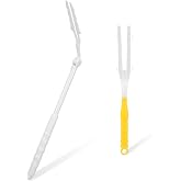 2Pcs Replacement Handles Compatible with Swiffer Duster Refill, Duster Extendable Handle, Adjustable Length Handles Only (Telescopic Handle + Short Handle