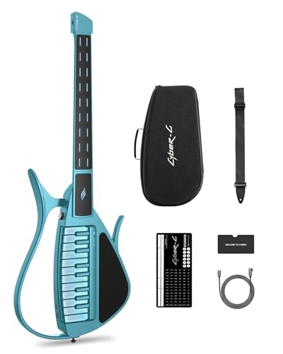 Enya CYBER-G Saitenlose Smart-Gitarre mit LED-Tasten & App