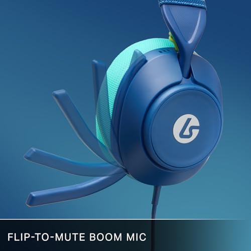 Kabelgebundenes Gaming-Headset LucidSound LS10X Gen 2 für Xbox Series X|S, Mariner Blau, offiziell lizenziert, komfortables Design, Audio-Bedienelemente, klarer Klang, stummschaltbares Boom-Mikrofon