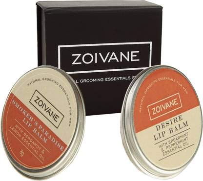 Zoivane Men Deisre And Smoker Lip balm for Men (8 gm) Pack of 2 Natural (Pack of: 2, 16 g)