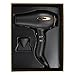 Hair dryer Pro AC motor Ionic & Ceramic fast 1875W Long Life blow dryer by Asavea (black)