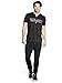 GUESS Men's Aiden Logo Slit-Neck Tee