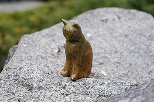 STUDIOSTONE CREATIVE DIY Arts & Crafts Carving Kit Kids Adults Cat Sculpture Soapstone