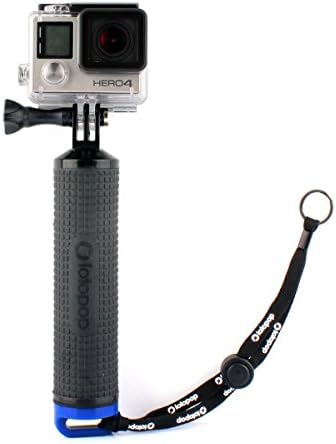 LOTOPOP Waterproof Floating Hand Grip for Gopro Hero 5 3+ 4 Session 3 - Handle Mount Accessories and Water Sport Pole for GeekPro 3.0 and ASX Action Pro Cameras Action Camera Accessories-Blue