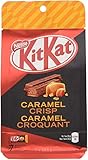 Nestle Kit Kat Caramel Crisp Chocolate, 7 Individually Wrapped Bars, 19.5g each {Imported from Canada}