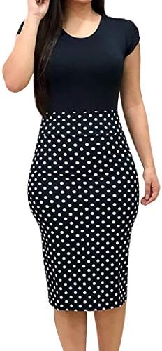 Package Hip Dress for Women Summer Ladies Floral Dress Short Sleeve Splicing Flower Printing Buttock Party Mini Dress