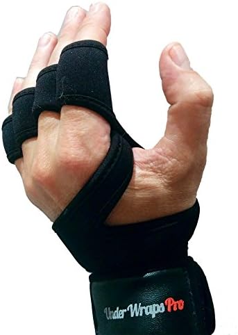 Crossfit workout gloves with wrist support Perfect 4 any workout or exercise including - Pullups - Kettlebells - Crossfit - Gym equipment - weight lifting - bar work WODs (Black, Large)