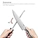 DEIK Classic Stainless Steel with Wooden Block 16 Piece Knife Set