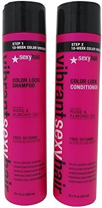 Sexy Hair Vibrant Sexy Sulfate-Free Color Lock Shampoo &amp; Conditioner Duo 10.1 fl.oz. each