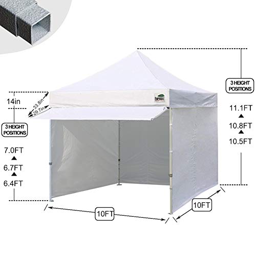 2 Eurmax+Commercial+Outdoor+Zippered+Sidewalls