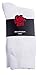 Silky Toes Lenzing™ Modal 2Pk Flat Men’s Dress Crew Socks, Super Soft Socks (10-13, White (Flat Knit-2 Pairs))
