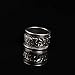 Rings Set;START 4PCS Elephant Ethnic Totem Chunky Silver Band Ring