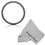 58MM Lens Conversion Adapter Ring for CANON POWERSHOT SX50 HS Cameras + MagicFiber Microfiber Lens Cleaning Cloth