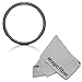 58MM Lens Conversion Adapter Ring for CANON POWERSHOT SX50 HS Cameras + MagicFiber Microfiber Lens Cleaning Cloth