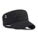 CACUSS Men's Cotton Army Cap Cadet Hat Trucker Dad Hat Military Flat Top Adjustable Classic Baseball Cap