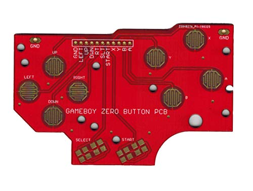 4 Button PCB For Gameboy DMG-01DIY Pi Zero Made In