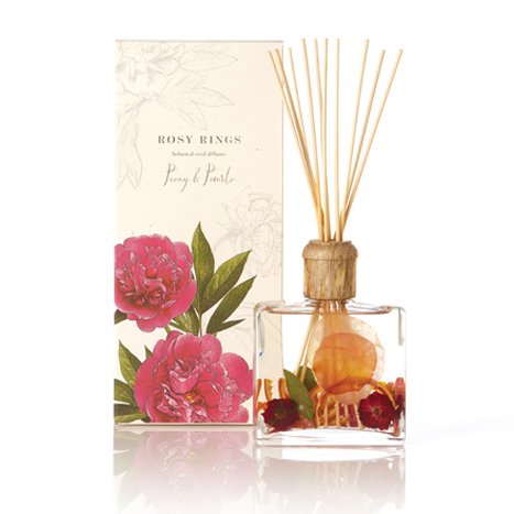 Rosy Rings Peony & Pomelo Botanical Reed Diffuser