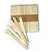 Silikomart Silicone Easy Cream Wooden Sticks for Mini Ice Cream Bars, Set of 100