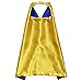YIISUN Capes for Kids Capes and Masks for Kids Birthday Party Dress Up Double-Sided Statin (Pack of 8)