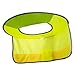 Hard Hat Sun Shield - High Visibility, Reflective, Full Brim Mesh Sun Shade Protection, Hard Hat Shade, Neck Shade, Hardhat Accessory (Yellow/Lime)
