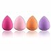 Clean Face powder puff, TOOPOOT 4PC Pro Beauty Flawless Water Droplets Sponge Makeup Puff