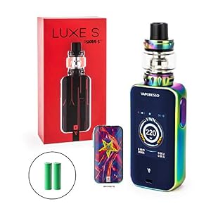 Vaporesso Luxe-S Kit inkl. SKRR-S 8ml Tank 5000 mAh E-Zigarette E-Shisha Starterset (nikotinfrei) (regenbogen)