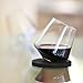 Sempli Cupa Stay Black Wine & Liquor Glasses Coasters, Set of 4