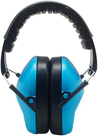 Kids Safety Ear Muffs Noise Cancelling Hearing Protection Noise Reduction Junior Ear Defenders for Toddler Baby Boys Infant Adult,Noise-Blocking 32dB Shooting Hunting Headphset Adjustable Padded Blue