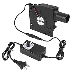 2Set 120mm BBQ Fan 12V Blower Brushless with