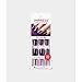 KISS imPRESS Nails Press-On Manicure Nails (BIPD280-Bright as a Feather) NewStyle