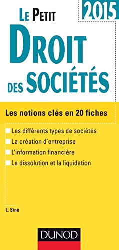 Le  petit droit des sociétés