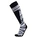Midweight Camo Snowboard Socks – Merino Wool Winter Cold Weather OTC Ski Sock – Great for Snowboarding, Skiing, Snow Shoeing, Outdoors (M, Snow)