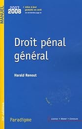 Droit pénal général