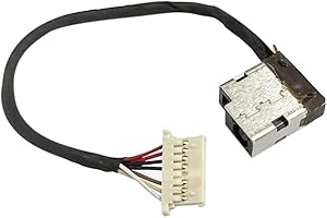 HUASHENG SUDA M08887-001 DC Power Jack Charging Port Cable for HP 799736-Y57 799736-T57 799736-S57 799736-F57/15-AY 15-BA 15-EG 15-AY038ca 15-AY039wm 15-AY041nr 15-AY041wm 15-AY195nr 5-BA051WM 15-BA052WM