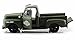 Maisto 1948 Ford F-1 Pickup Truck Harley Davidson Flat Army Green with 1942 Harley Davidson WLA Flathead Motorcycle 1/25 Scale Diecast Car