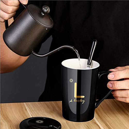 2020 New Mom and Dad Mug Cool Birthday Present Idea for a Father, Men, Guys, Him - Fun Novelty Cup (Black)