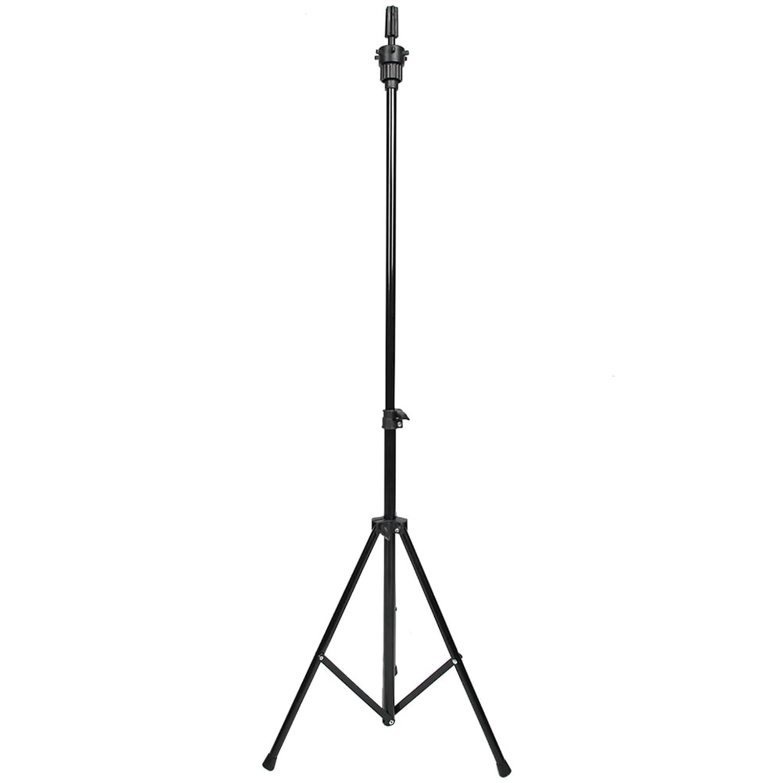 Wig Tripod Stand, Adjustable Hairdressing Training Mannequin Head Tripod Stand Wig Holder for Hairdressing Training Head Mannequin Head with Carry Bag