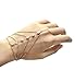 Suyi Pop Celebrity Chain Tassel Crystal Bracelet Slave Finger Ring Hand Harness 6Gold