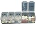 e-Pill Daily 5 Times A Day Pill Organizer, Vitamin and Medicine Pill Box - Clear