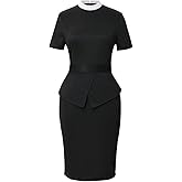 BLESSUME Catholic Church Women Clergy Mass Dress Business Lady Sheath Dress