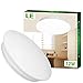 LE 12W 11-Inch Warm White LED Ceiling Lights, 80W Incandescent (22W Fluorescent) Bulbs Equivalent, 950lm, 3000K, Ceiling Light Fixture, Ceiling Lighting, Flush Mount Light for Living Room