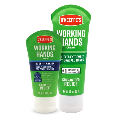 O'Keeffe's Working Hands Hand Cream, For Extremely Dry, Cracked Hands