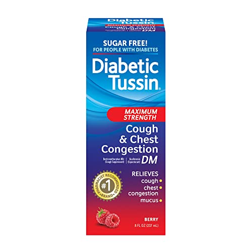 Diabetic Tussin DM Maximum Strength Cough Medicine With Chest