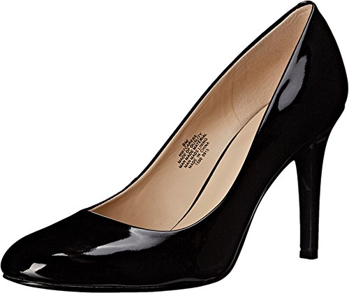 Nine west women s caress black synthetic pump 9.5 m